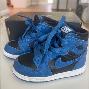 Infant Baby Toddler Jordan 1 Marina Blue 6c